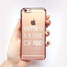 Product title apple iphone 8, iphone 7, iphone 6 /6s phone case sl. Transparent Happiness Quote Iphone Case From Crcases On Etsy