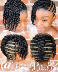 Braiding natural hair alone is easier and consumes less time than braiding with hair extensions. 31 Braid Hairstyles For Black Women Natural Hairstyles For Kids Braids For Kids Kids Style Hair