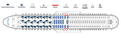 United airlines offers three different business and first class products for domestic flying in the united states: Revealed United 767 Polaris Cabin Layout Live And Let S Fly