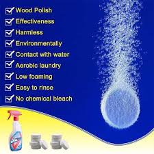 Bio Clean Hard Water Stain Remover Ingredients Bioclean All In One Effervescent Tablets Cleaning Tablets Cleaning Spray Cleaners