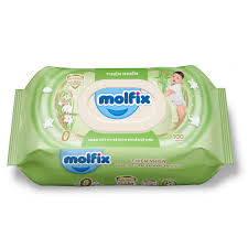 Khăn ướt Molfix vệ sinh da 100pcs - KidsPlaza