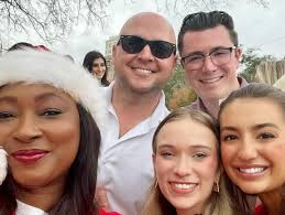 One year of getting up dark and early with this crew! Been a fun first year  holding down the desk