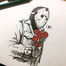 Letra:tú tienes todo lo que buscoconocerte para mi es todo un gustotienes algo en particularalgo que te hace másalgo que no entiendo que no me para de enamor. Que Tu Pones Buena Suerte En Mi Viernes 13 Personajes De Terror Dibujos Fotos De Halloween