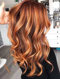 Awesome Red Copper Shades For Long Waves Hair In Year 2019 Fashionsfield Hair Waves Hair Styles Hair Color Shades