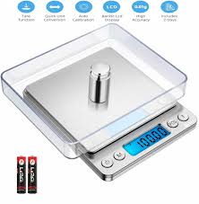 The escali may not have all the trimmings of the oxo scale, but at half the price, this durable yet lightweight scale is an excellent kitchen workhorse. Digital Kitchen Scale Stainless Steel Food Scale Accurate Digital Weight 2 Trays 6 Units Auto Off Food Weight Scale Walmart Com Walmart Com