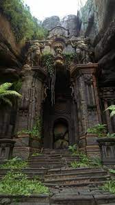 Diario Di Uno Spartano Per Bene Fantasy Places Fantasy Landscape Abandoned Places