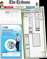 The Tribune newspaper classified ads ...