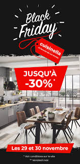 Black Friday 30 Cuisinella Cuisinella Vendredi Noir Deco Maison Moderne