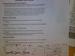 Balance and classify five types of chemical reactions: Course Chemistry 215 Engelhardt