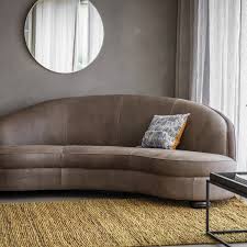 Explore z gallerie's collection of richly appointed leather upholstered sofas, beds, stools, benches, and chairs. Gallery Sanza Granite Leather Sofa Cfs Furniture Uk
