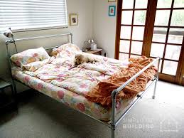 The a frame fun bunk bed plan. 47 Diy Bed Frame Ideas Built With Pipe Simplified Building
