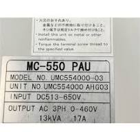 UMC554000-03 In Good Condition Mc Pau Servo Drive Other ...