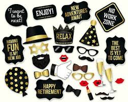 Downloadable Free Printable Photo Booth Props Birthday Pdf Retirement Photo Booth Props Printable Pdf Retirement Party Etsy In 2020 Retirement Party Decorations Retirement Parties Photo Booth Props