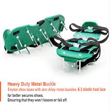 Total ratings 35, £10.34 new. Eeieer Lawn Aerator Shoes Lawn Aerating Shoes With Hook Loop Straps Heavy Duty Lawn Spiker Aerator Lawn Sandals Lawn Aerator Scarifier Lawn Scarifier Lawn Aerator Spike For Yard Patio Lawn Garden Amazon Co Uk Garden