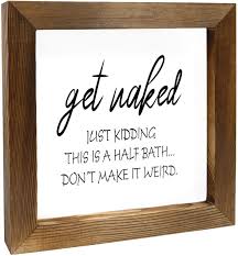 5 out of 5 stars (823) sale price $10.80 $ 10.80 $ 12.00 original price $12.00 (10% off) favorite add to. Funny Bathroom Signs 8 Best Of 2021 Hilarious Housewarming Gifts