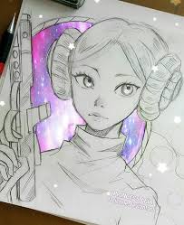 She Fought In Galactic Wars Now She Became A Star In A Peaceful Galaxy Far Far Away Anime Wallpaper A Href Https He Star Wars Art Art Anime Drawings