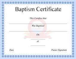 Maybe you would like to learn more about one of these? Free Baptism Certificate Pdf 441kb 1 Page S