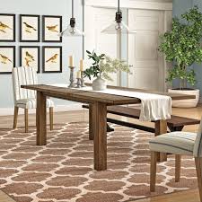 Egremt Driftwood Extendable Solid Wood Dining Table In 2020 Wood Dining Table Dining Table Driftwood Dining Table