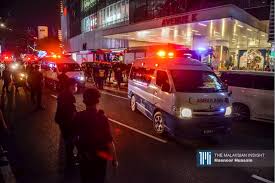 Multiple people have been injured after an accident involving two trains on the lrt kelana jaya line (train numbers 40 and 81) in kuala lumpur, malaysia. B7aufvdpx1t3fm