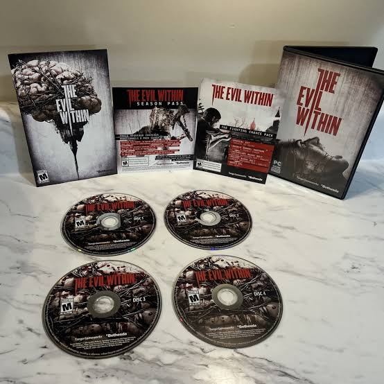 The Evil Within PC DVD ROM Video Game - Great Condition Complete Horror |  eBay