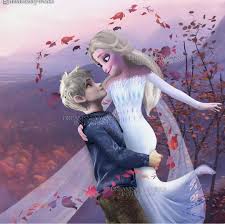 Jelsa Elsa And Jack Frost Frozen 2 Rotg By Dreamsneyworks Jack Frost Disney Princess Pictures Jelsa