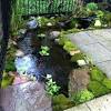 Our suggestion is that your pond should be at least 8' x11' excavation area before contours and boulders eat into the space; 3