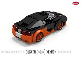 Bugatti Veyron Super Sport Speed Champions 1 37 Lego Cars Lego Sports Cool Lego
