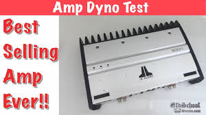 The amp splits the signal into 4 channels. Best Selling Car Audio Amp Ever Jl Audio 500 1 Amp Dyno Test Youtube