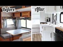 Rv Camper Remodel Makeover Diy