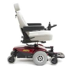 The jazzy® passport electric wheelchair folds easily for compact stowage, while the go chair® motorized wheelchair disassembles into five pieces for convenient transport. Pride Mobility Jazzy Select 6 Power Wheelchair