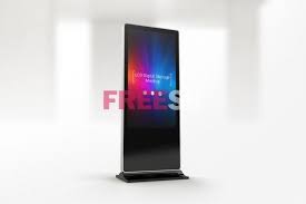 Free Mockup Psd Lcd Digital Signage Mockup Digital Signage Signage Mockup