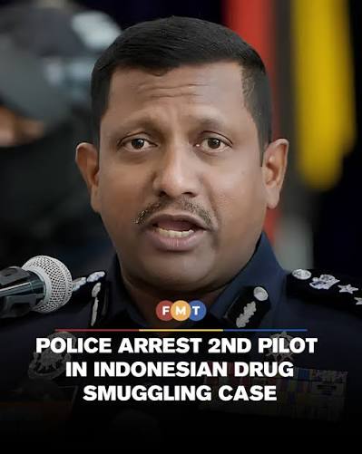 FMTNews Four Malaysian police officers will question the Malaysian pilot  detained over alleged drug trafficking in Jakarta, Indonesia, as  investigators widen their probe into a drug trafficking syndicate. Bukit  Aman narcotics criminal