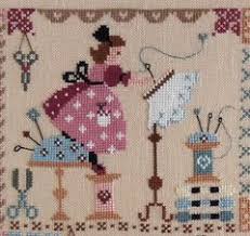 Etape 2 Point De Croix Maison Point De Croix De Noel Broderie Et Couture