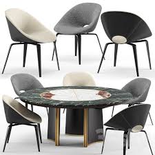 Tanya Chair And Jason Round Table Visionnaire Table Dinning Table Furniture Chair
