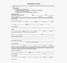 13 georgia vehicle bill of sale transparent png 612x792 free download on nicepng
