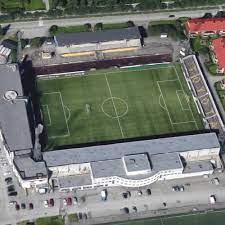 ˈbuːdə gɭimt) is a norwegian professional football club from the town of bodø that currently plays in eliteserien, the norwegian top division. Aspmyra Stadion In Bodo Norway Google Maps