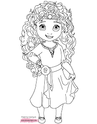 Please choose the images you love then color them with your favorites. Merida Coloring Pages Coloring Home