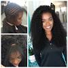 Blending Short Natural Hair With Curly Weave