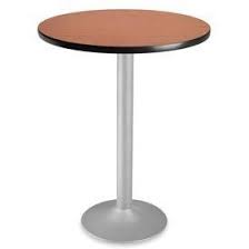 Round Folding Cafe Table 30 Cherry By Ofm Inc 250 95 Round Folding Caf Table 30 Cherry Table Top Flips Sideways For Out Of The Cafe Tables Ofm Table