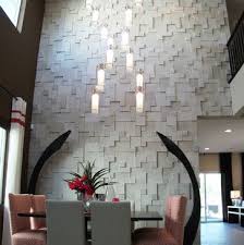 Lennox Stone Veneer Wall I Ve Been Seeing Look This A Lot In Homes Lately Stone Veneer Wall Contemporary Dining Room Stone Veneer
