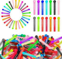 Nuanchu 2080 O-rings Multicolor Orthodontic Ligature Ties Elastic Teeth  Orthodontic Ligature Rubber Bands for Braces