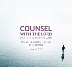 Counsel With The Lord In All Thy Doings And He Will Direct Thee For Good Yea When Thou Liest Down At Night Lie Down U Inspirational Message Scripture Words
