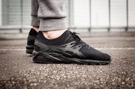 It can work for recovery days but it just wants you to speed up to reveal its true potential. Asics Gel Kayano Trainer One Piece Knit Pack All Black Asics Asics Gel Minimalist Shoes