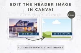 Display ads provide great value for your money. Real Estate Mailchimp Canva Template Grafik Von Thirty One Palms Studio Creative Fabrica