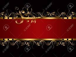 Maybe you would like to learn more about one of these? Banner Red Black Gold Stock Photo Picture And Royalty Free Image Image 10060701