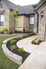 How To Landscape Hardscape A Front Yard From Our Experience Cheap Landscaping Ideas For Front Yard Small Front Yard Landscaping Front Yard Landscaping Design