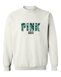 pink victoria secret sweatshirt