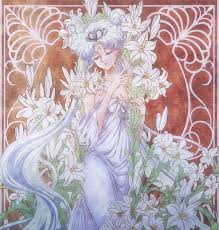 Oh, she was depicted as having white hair as neo queen serenity? Queen Serenity Hd Wallpapers Free Download Wallpaperbetter