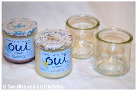 Maybe you would like to learn more about one of these? Two Men And A Little Farm Oui Yogurt Glass Jars