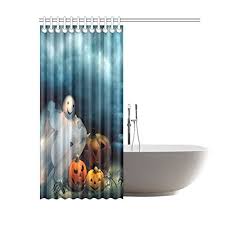 Blue Anchor On Wood Board Bathroom Fabric Shower Curtain Set With Hooks 71 Inch